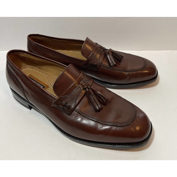 Florsheim Other - FLORSHEIM Men’s 10.5 D Brown Tassel Loafers Slip On